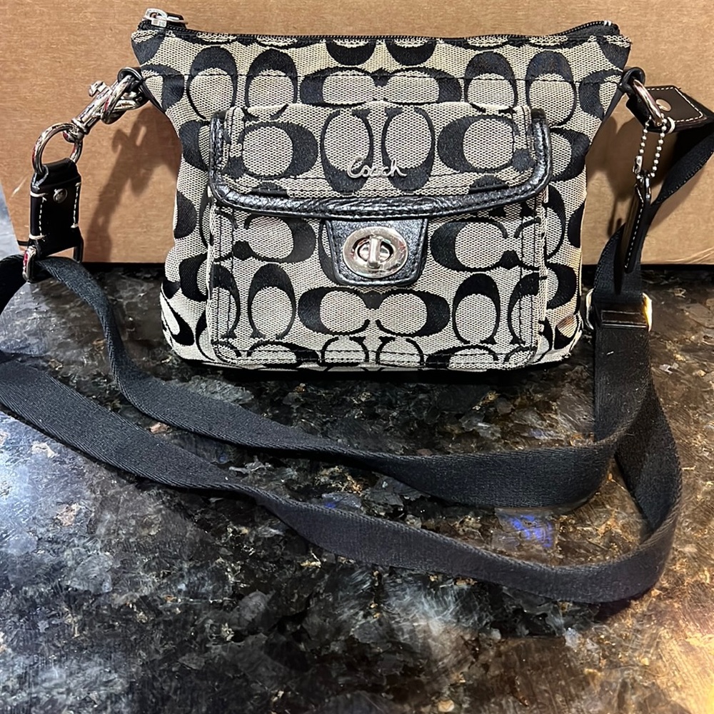 Coach Brown and black excellent condition
